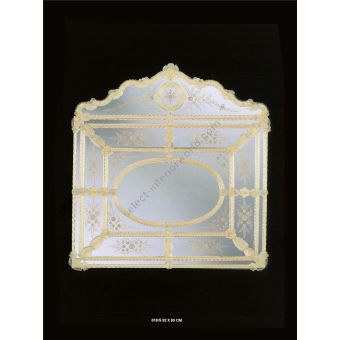 Italian Luxury Lighting / Wall Mirrors / Venetian Handcrafted Made in Murano Glass 818s