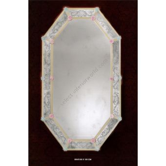 Italian Luxury Lighting / Wall Mirrors / Venetian Style Murano Glass 854S