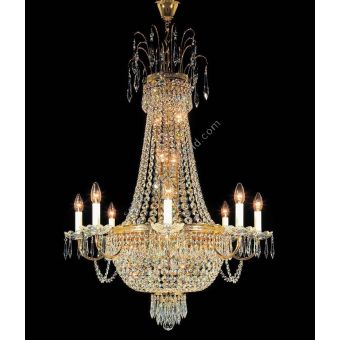 Italian Luxury Lighting / Chandeliers / Empire 16 Lights 9024 075