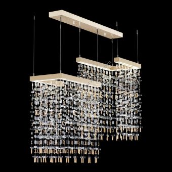 Fine Art Handcrafted Lighting / Pendants & Suspension Lights / CAPRI 38" W Rectangular