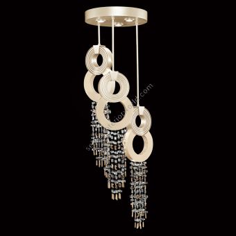 Fine Art Handcrafted Lighting / Pendants & Suspension Lights / CAPRI 18" W Round