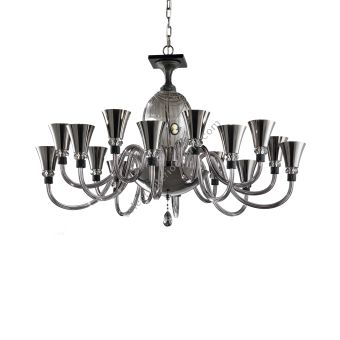 Euroluce Lampadari / Chandeliers / Audrey L8+8 Fumè