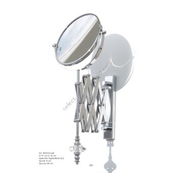 Il Paralume Marina / Retractable wall mirrors / BA202/wall