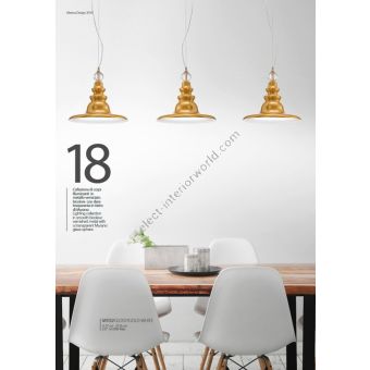 Il Paralume Marina / Pendants & Suspension Lights / M103/GLOSSYGOLD-BI