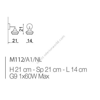 Il Paralume Marina / Wall Sconces / IL-M112/A1