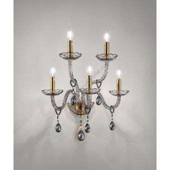 Euroluce Lampadari / Wall Sconces / Toochic A5 Oro Fumè