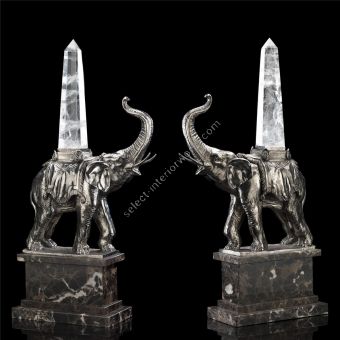 Badari / Animal Sculptures / Elephant Glaciette V1-1200-R2-EM