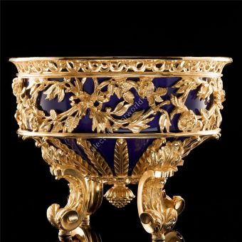 Badari / Decorative & Flower Vases / Flower Bowl V1-2005/PO/BL