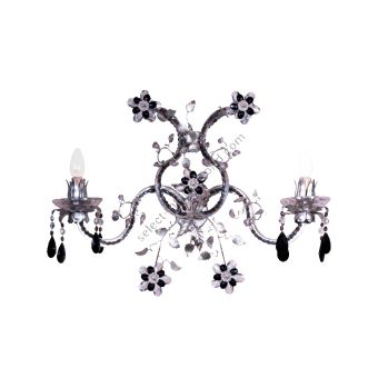 Mechini / Wall Lights / Clear and Colored Bohemian Crystal A257/2