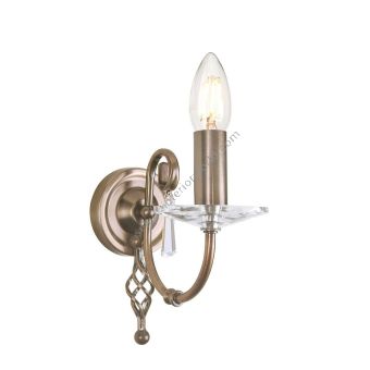 Elstead Lighting / Wall Lights / Aegean Aged Brass