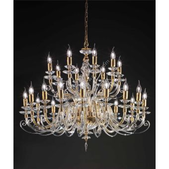 Euroluce Lampadari / Chandeliers / Alicante Clear L16+8