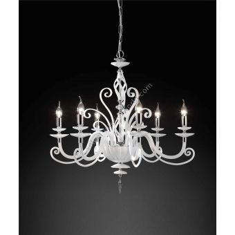 Euroluce Lampadari / Chandeliers / Alicante White L6