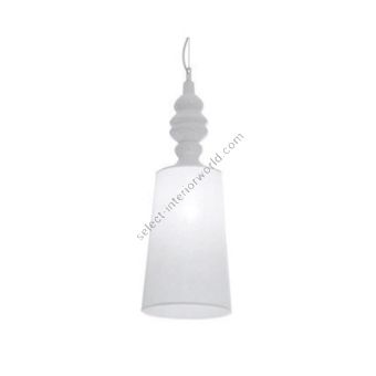 Karman / Pendants & Suspension Lights / Alì e Babà 25cm Ceramic & shade linen SE623BS