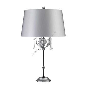 Elstead Lighting / Table Lamps / Amarilli 1 Black with Silver Patina
