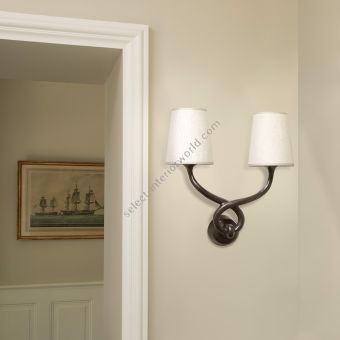 Objet Insolite / Bronze sconces / Applique Aladin