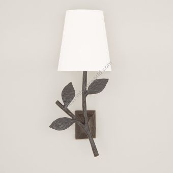 Objet Insolite / Bronze sconces / Applique Flora simple