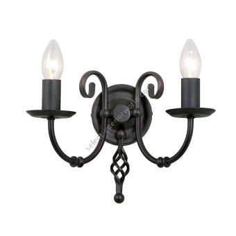 Elstead Lighting / Wall Lights / Artisan 2 Black