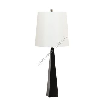 Elstead Lighting / Table Lamps / Ascent Black with White Shade