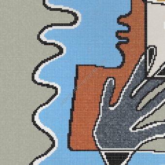 Bisazza / Mosaico - Decorations / Calliope Diptyque 06002171VL