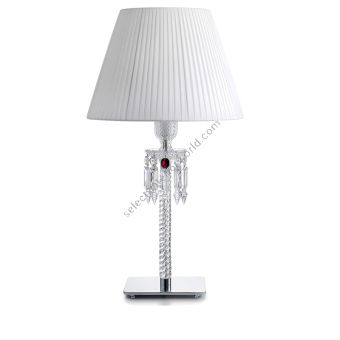 Baccarat Torch Table Lamp White Shade