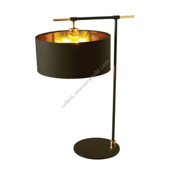 Elstead Lighting / Table Lamps / Balance 1 Black & Polished Brass