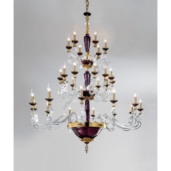 Euroluce Lampadari / Chandeliers / Barocco L12+12+6