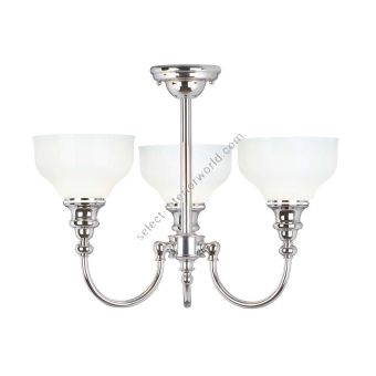 Elstead Lighting / Ceiling Lights / Cheadle 3 Semi-Flush Polished Chrome