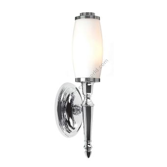Elstead Lighting / Wall Lights / Dryden 1 Bathroom Polished Chrome