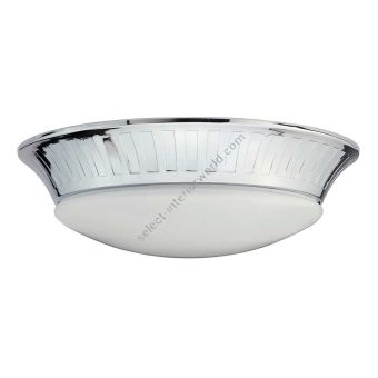 Elstead Lighting / Ceiling Lights / Whitby Flush Polished Chrome