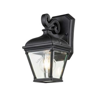 Elstead Lighting / Outdoor Wall Lights / Bayview 1 Small Lantern Black
