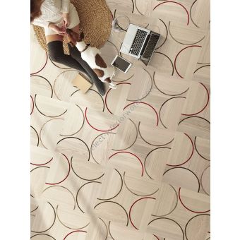 Berti / Square Space Marquetry / Pattern floor Stockholm