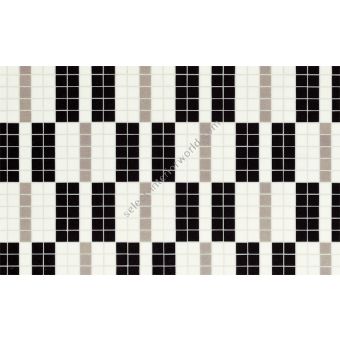 Bisazza / Mosaico - Decorations / Alternance Noir & Blanc (Modern)