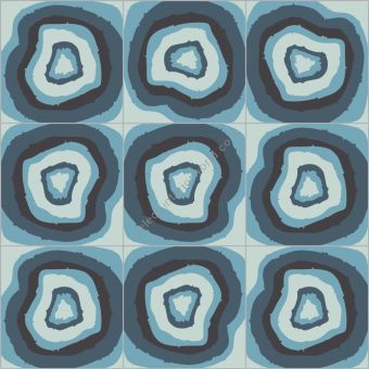 Bisazza / Cementiles / Brazilian Agata Blu