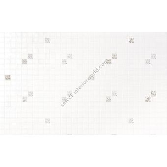 Bisazza / Mosaico - Decorations / Diagonale Bianco Oro (Luxe)
