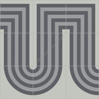 Bisazza / Cementiles / Duct Grey