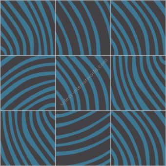 Bisazza / Cementiles / End Grain Ocean