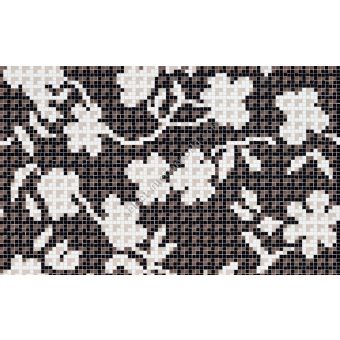 Bisazza / Mosaico - Decorations / Flower Corner Black (Flora)