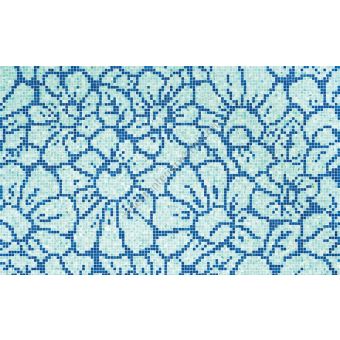 Bisazza / Mosaico - Decorations / Graphic Flowers Blue (Flora)