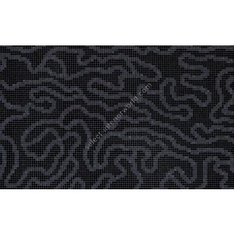 Bisazza / Mosaico - Decorations / Groove Black (Modern)
