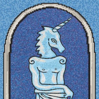 Bisazza / Mosaico - Decorations / Licorne Bleue (Timeless)