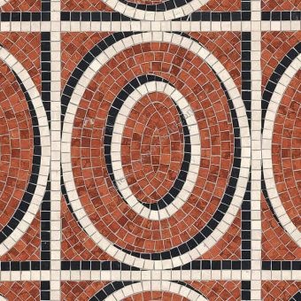 Bisazza / Marmosaico - Decorations / Montenapoleone Rosso