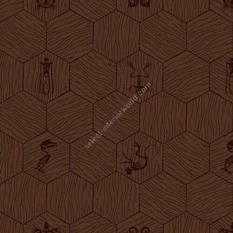 Bisazza / Wood - Decorations / New Gingham Cuoio