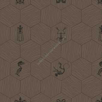 Bisazza / Wood - Decorations / New Gingham Marron Glacé