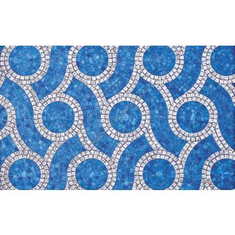 Bisazza / Mosaico - Decorations / Plait Blue (Modern)