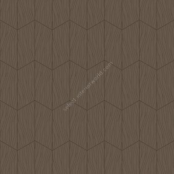 Bisazza / Wood - Decorations / Plissage Marron Glacé