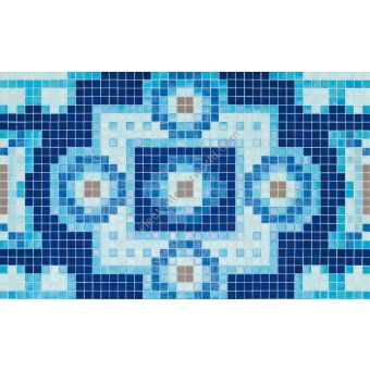 Bisazza / Mosaico - Decorations / Silk Blue (Modern)