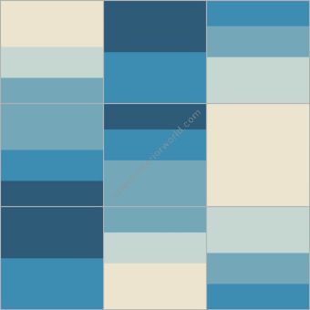 Bisazza / Cementiles / Swing Indigo