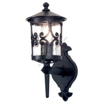 Elstead Lighting / Outdoor Wall Lights / Hereford Lantern Black