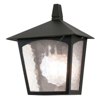 Elstead Lighting / Outdoor Wall Lights / York Flush Lantern Black