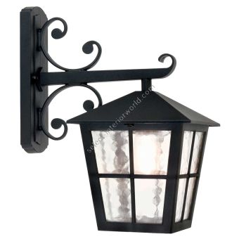 Elstead Lighting / Outdoor Wall Lights / Canterbury Down Lantern Black